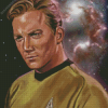 Character James T Kirk Art Diamond Painting