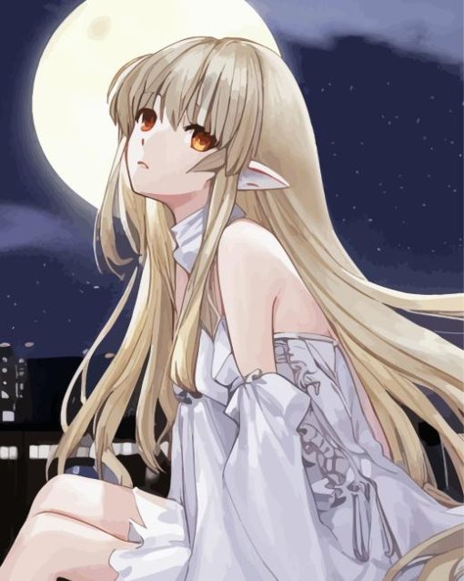 Chobits Chii Diamond Painting