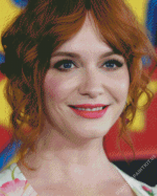 Christina Hendricks Actress Diamond Painting