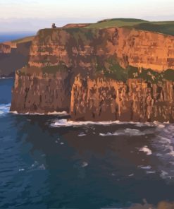 Cliffs of Moher Ireland Coastline Diamond Painting