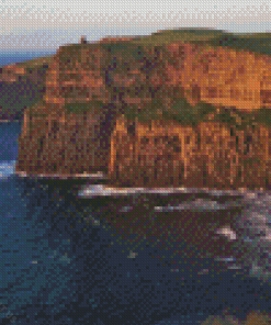 Cliffs of Moher Ireland Coastline Diamond Painting