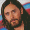 Close Up Jared Leto Diamond Painting