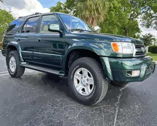 Close Up Toyota 4Runner Diamond Painting