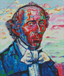 Colorful Hans Christian Andersen Diamond Painting