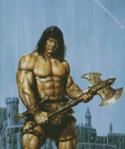 Conan The Barbarian Art Diamond Painting