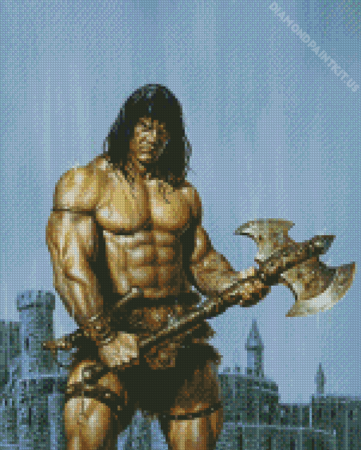 Conan The Barbarian Art Diamond Painting