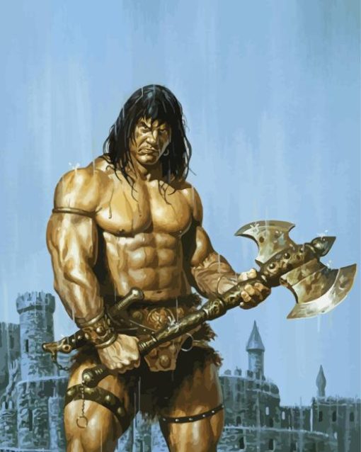 Conan The Barbarian Art Diamond Painting