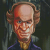 Count Olaf Caricature Diamond Painting