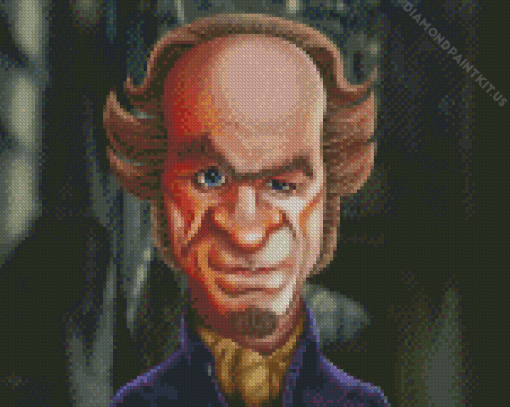 Count Olaf Caricature Diamond Painting