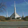 Dallas Temple Diamond Painting