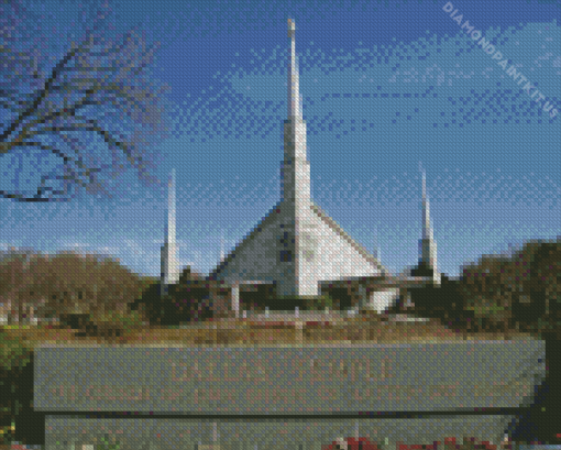 Dallas Temple Diamond Painting