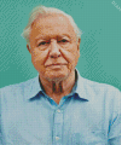 David Attenborough Diamond Painting