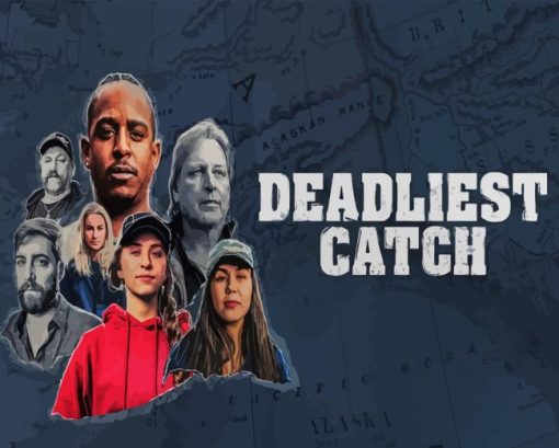 Deadliest Catch Reality Poster Diamond Painting