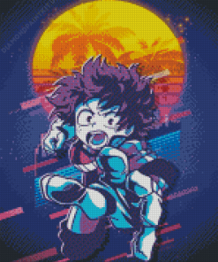 Deku Diamond Painting