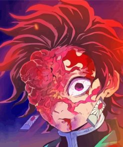 Demon Tanjiro Diamond Painting