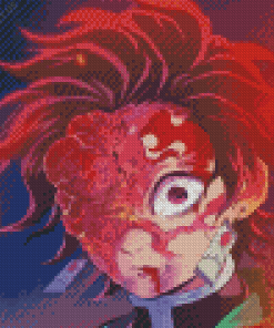 Demon Tanjiro Diamond Painting