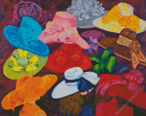 Derby Hats Art Diamond Painting