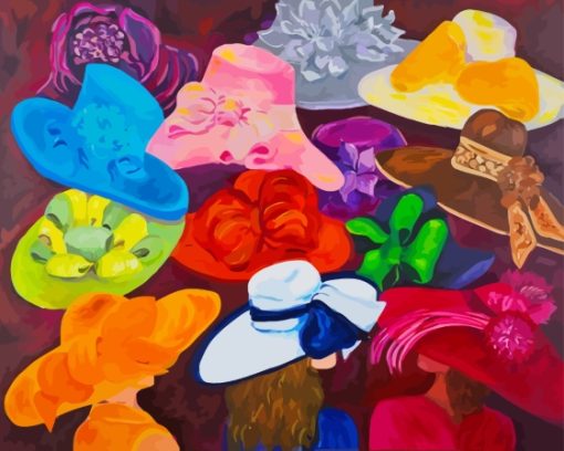 Derby Hats Art Diamond Painting