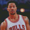 Derrick Rose Diamond Painting