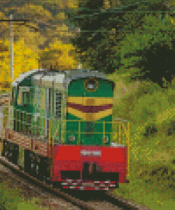 Diesel Locomotive Diamond Painting