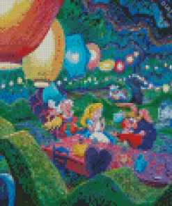 Disney Mad Hatter Tea Party Diamond Painting