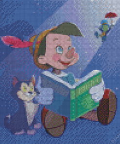 Disney Pinocchio Animation Diamond Painting