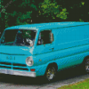 Dodge A100 Van Diamond Painting