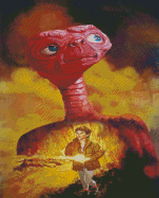 E.T. The Extra Terrestrial Diamond Painting