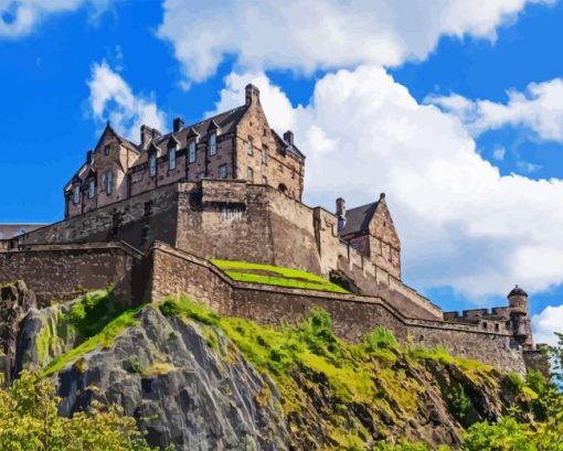 Edinburgh Castle Diamond Painting