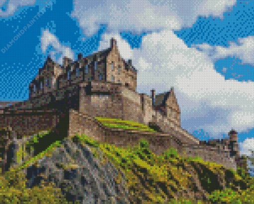 Edinburgh Castle Diamond Painting