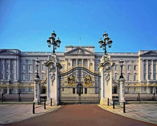 England Buckingham Palace Diamond Painting