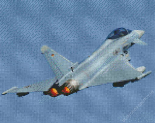 Eurofighter Typhoon Diamond Painting