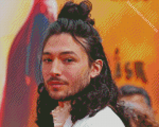 Ezra Miller American Actor Diamond Painting