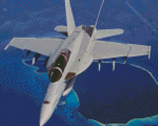 FA 18 Superhornet Diamond Painting