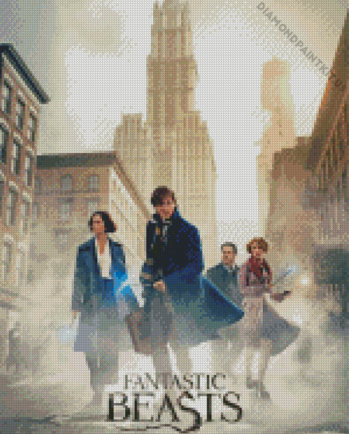 Fantastic Beasts Poster Diamond Painting