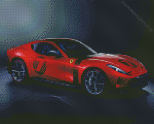 Ferrari 812 Diamond Painting