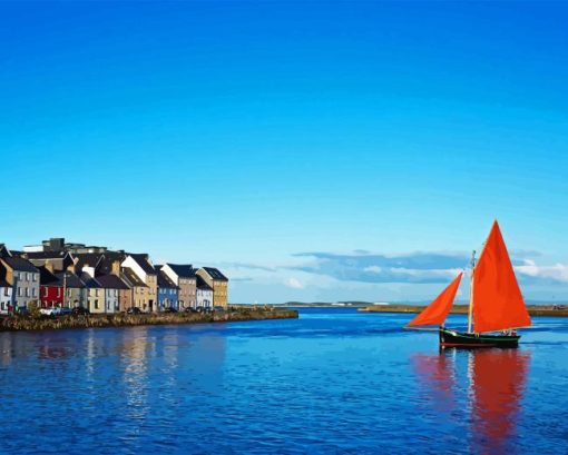 Galway Hooker Diamond Painting