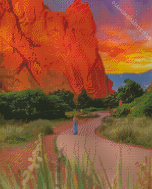 Garden of The Gods Colorado Springs Diamond Painting