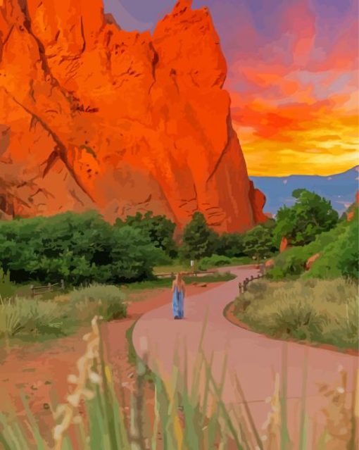 Garden of The Gods Colorado Springs Diamond Painting