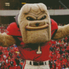 Georgia Mascot Diamond Painting