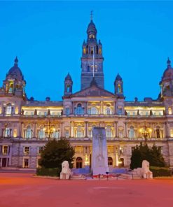 Glasgow City Central Chambers Diamond Painting