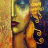 Gold Tears Diamond Painting