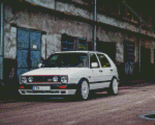 Golf 2 GTI Diamond Painting