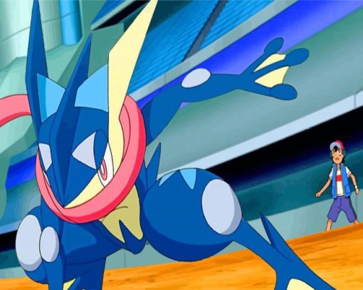 Greninja Diamond Painting