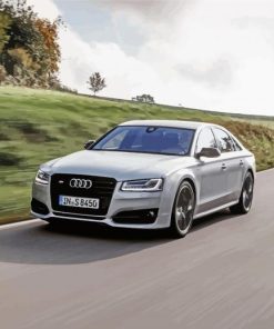 Grey Audi S8 Diamond Painting