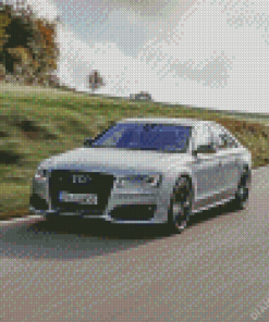 Grey Audi S8 Diamond Painting