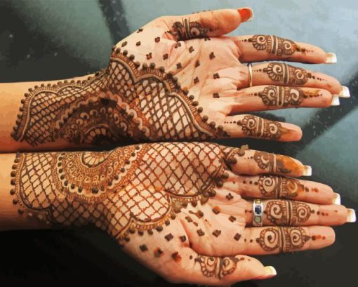 Henna Diamond Painting