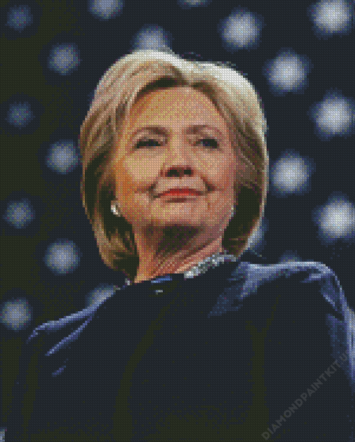 Hillary Clinton Diamond Painting