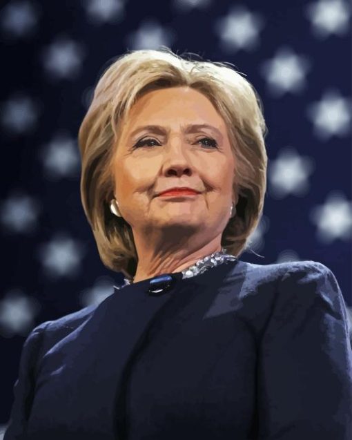 Hillary Clinton Diamond Painting