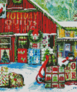 Holiday Quilts Diamond Painting